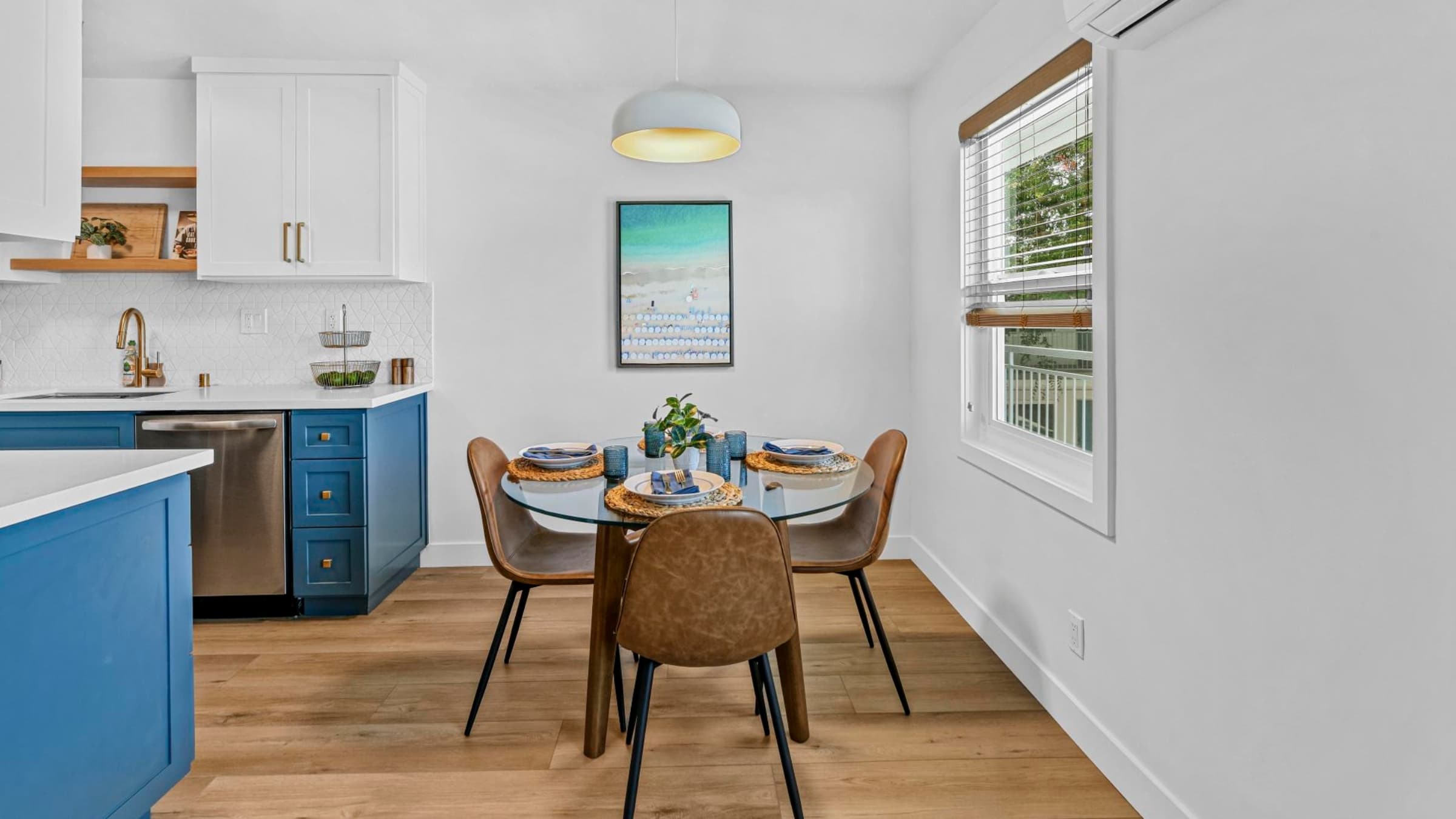 Luxury Furnished Living & Dining Room